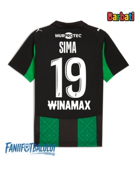 RC Lens Abdallah Sima #19 Tricou Fotbal Replică 2025-26 Barbati Deplasare
